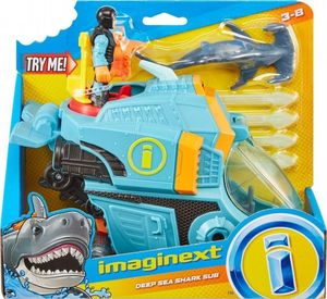 Figurka Mattel Imaginext Deep sea shark sub (GKG80) 1