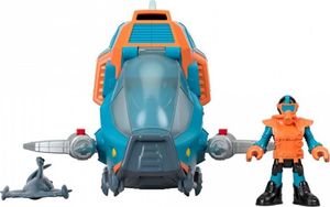 Figurka Mattel Imaginext Deep sea shark sub (GKG80) 5