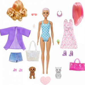 Lalka Barbie Mattel Color Reveal - Plażowo-imprezowa (GPD54/GPD55) 7
