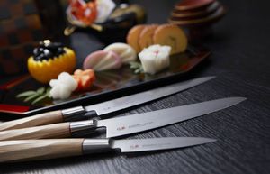 Suncraft Zestaw noży Suncraft Senzo Twisted Octagon z blokiem: [TO-SET] uniwersalny 11