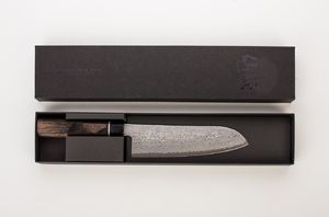 Suncraft Zestaw noży Suncraft Senzo Black z blokiem: [BD-SET] uniwersalny 6