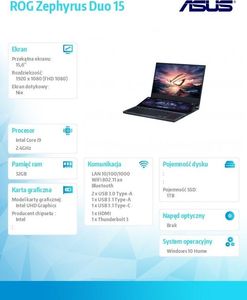 Laptop Asus ROG Zephyrus S Duo GX550LXS (GX550LXS-HF088T) 12