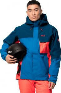 Kurtka narciarska męska Jack Wolfskin Sun Peaks Niebieska r. XL 2