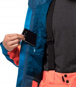 Kurtka narciarska męska Jack Wolfskin Sun Peaks Niebieska r. XL 5