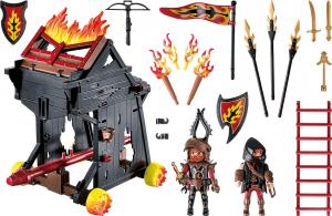 Playmobil Ognisty Taran Wojowników Burnham (70393) 3