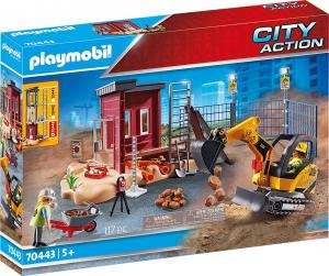 Playmobil Mała koparka z elementem konstrukcyjnym (70443) 1