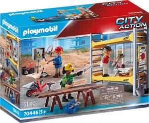 Playmobil Rusztowanie z robotnikami (70446) 1