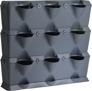 Minigarden Minigarden Vertical szary - zielnik, modułowy ogród domowy, zielona ściana 2