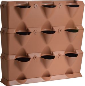 Minigarden Minigarden Vertical ceglany - zielnik, modułowy ogród domowy, zielona ściana 2