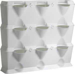 Minigarden Minigarden Vertical biały - zielnik, modułowy ogród domowy, zielona ściana 2