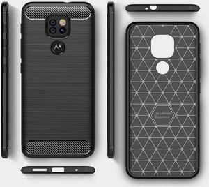 Tech-Protect TECH-PROTECT TPUCARBON MOTOROLA MOTO G9 PLAY/E7 PLUS BLACK 4