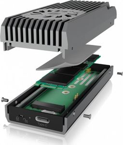 Kieszeń Icy Box USB-C 3.2 Gen 2x2 - M.2 NVMe SSD (IB-1922MF-C32) 6