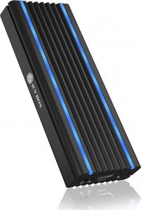 Kieszeń Icy Box USB-C 3.2 Gen 2 - M.2 NVMe SSD RGB (IB-1824ML-C31) 5