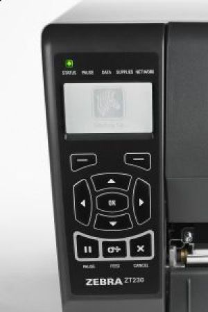 Drukarka etykiet Zebra Półprzemysłowa ZT230 termotransferowa (ZT23043-T3E200FZ) 3