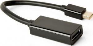 Adapter AV Gembird DisplayPort Mini - DisplayPort czarny (A-mDPM-DPF4K-01) 1