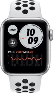 Smartwatch Apple Watch SE Nike GPS 40mm Silver Alu Platinium Sport Biały  (MYYD2FD/A) 2