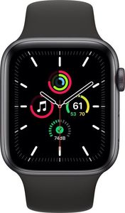 Smartwatch Apple Watch SE GPS + Cellular 44mm Gray Alu Black Sport Czarny  (MYF02FD/A) 2