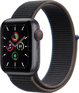 Smartwatch Apple Watch SE Nike GPS + Cellular 40mm Gray Alu Black Loop Czarny  (MYEL2WB/A) 1