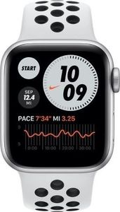 Smartwatch Apple Watch Series 6 Nike GPS 40mm Silver Alu White Sport Biały  (M00T3WB/A) 2