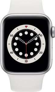 Smartwatch Apple Watch Series 6 GPS 40mm Silver Alu White Sport Biały  (MG283WB/A) 2