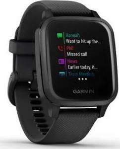 Zegarek sportowy Garmin Venu Sq Music Czarny  (010-02426-10) 3