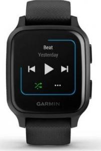 Zegarek sportowy Garmin Venu Sq Music Czarny  (010-02426-10) 4