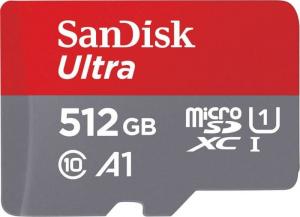 Karta SanDisk Ultra MicroSDXC 512 GB Class 10 UHS-I/U1 A1  (SDSQUA4-512G-GN6MA             ) 1