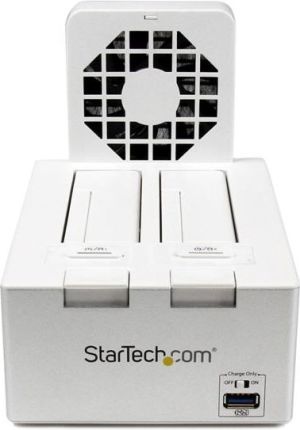 Stacja dokująca StarTech baza dokująca USB 3.0 na dwa dyski twarde 2.5/3.5" (SDOCK2U33HFW) 1