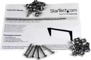 StarTech Ramka 19" 3U wertykalna naścienna (RK319WALLV) 2