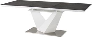 Selsey Stół rozkładany Aramoko 120-180x80 cm z efektem kamienia 1