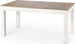 Selsey Stół rozkładany Pera 160-300x90 cm biały-dąb sonoma 1