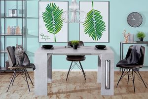 Selsey Włoski stół rozkładany Roma beton 2