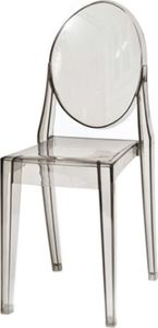 Selsey Krzesło Ertes szary transparentny 1