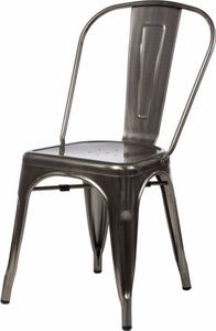 Selsey Krzesło Tolader w kolorze metalu 1