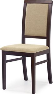 Selsey Krzesło tapicerowane Buroli ciemny orzech 1