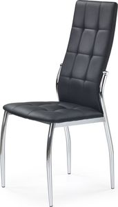 Selsey Krzesło tapicerowane Keseri czarne 1