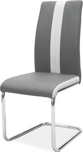 Selsey Krzesło tapicerowane Lavasa szare 1