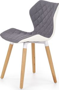 Selsey Krzesło tapicerowane Nustar szare 1