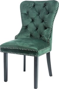 Selsey Krzesło tapicerowane Violart zielony 1