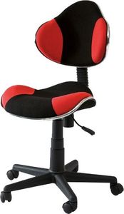 Krzesło biurowe Selsey Morild Czarno-czerwony 1