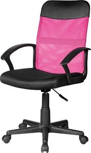 Krzesło biurowe Selsey Rabges Różowe 1
