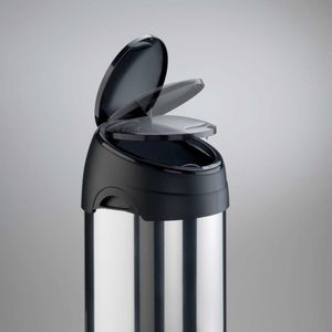 Kosz na śmieci Selsey na pedał czarny 2