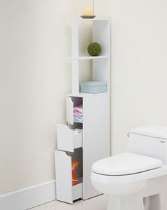 Selsey Regał łazienkowy Carinda, biały 2