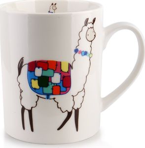 Selsey Kubek Lama z narzutą w łaty 450 ml 1