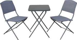 Selsey Zestaw ogrodowy Dolore stół z dwoma krzesłami 1