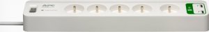 Listwa zasilająca APC Essential przeciwprzepięciowa 5 gniazd 1.8 m biała (PM5U-FR) 3