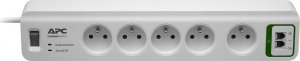 Listwa zasilająca APC Essential przeciwprzepięciowa 5 gniazd 1.8 m biała (PM5T-FR) 2