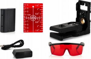 Smart Laser płaszczyznowy 06-03015R czerwony 15 m 14