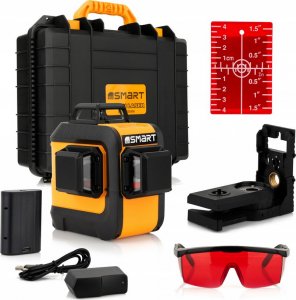 Smart Laser płaszczyznowy 06-03015R czerwony 15 m 16