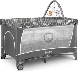 Lionelo ŁÓŻECZKO FLOWER GREY SCANDI 658777 3